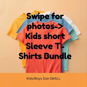 Kids/Boys Short Sleeve Bundle-size SMALL